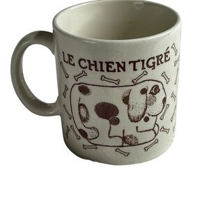 Vintage 1978 "Le Chien" Taylor & Ng Dog Mug